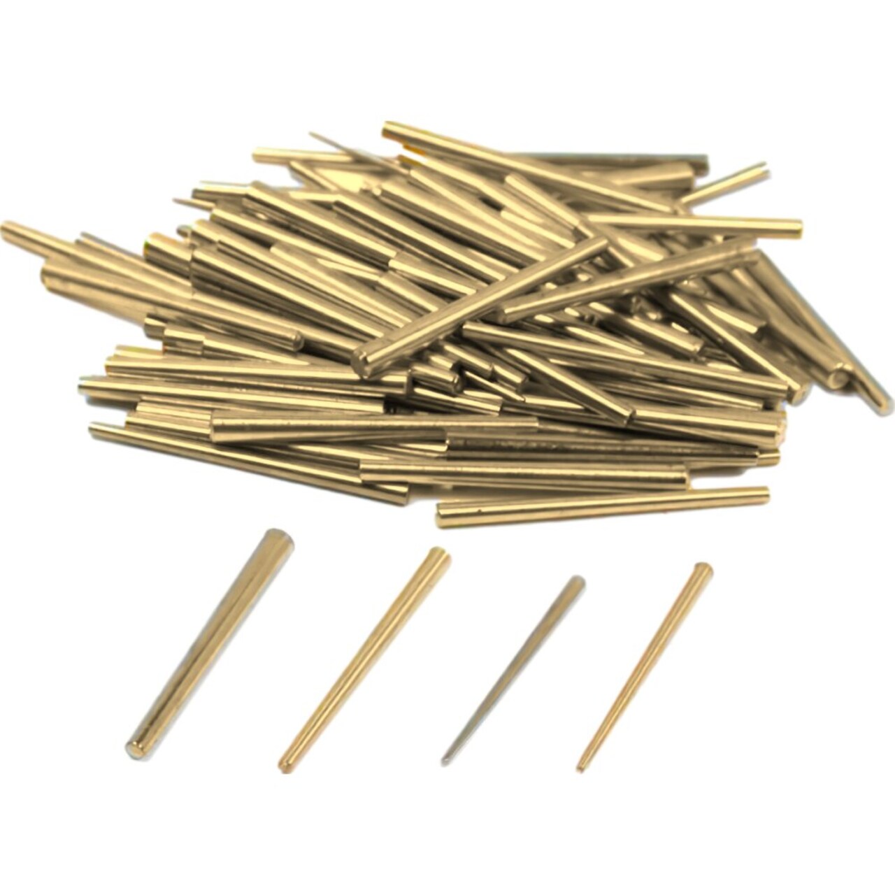 100 Clock Taper Pins Movement Repair Holder Parts Tool - Steel